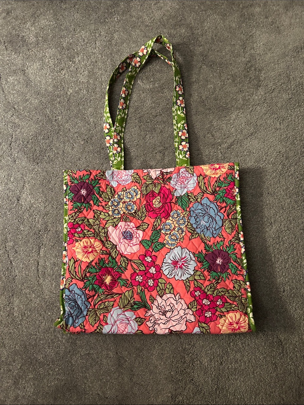 Vera Bradley Quilted Tote Bag